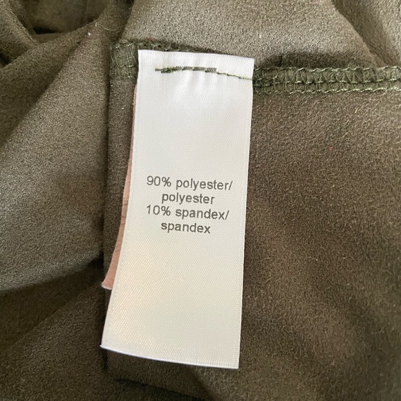 Maurice’s - Olive Green Eyelet Detail Shirt - Picture 7 of 7